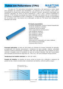 Tubos de Poliuretano (TPU): Propriedades, Aplicações e Especificações