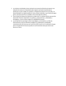 Tratamiento de Aguas: Sistemas y Diseño