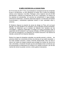 El Niño Costero en Piura: Impacto y Respuesta
