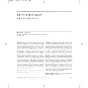 Family & Education: Parental Impact on Academic Performance