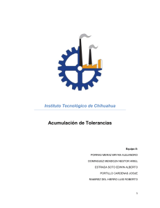 Análisis de Acumulación de Tolerancias: Métodos y Aplicaciones