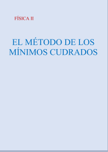 Método de Mínimos Cuadrados en Física II