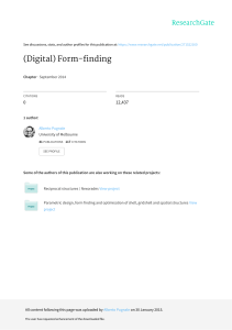 (Digital) Form-finding Chapter