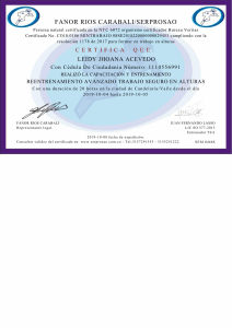 CERTIFICADO LEIDY ACEVEDO