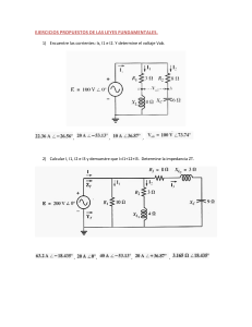 Ejercicios de Leyes Fundamentales de Circuitos Eléctricos