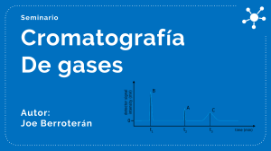 Cromatografía de Gases: Fundamentos y Aplicaciones
