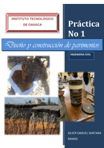 Diseño y Construcción de Pavimentos: Práctica de Laboratorio