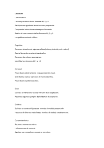 Informe de Evaluación del Desarrollo Infantil