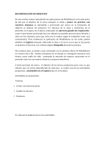 Mindfulness en la Educación: Ejercicios y Recomendaciones