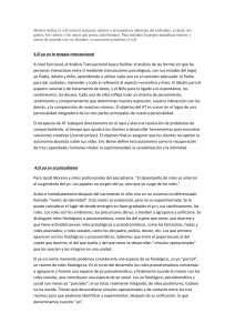 El Yo en Diversas Terapias Psicológicas: Análisis Comparativo