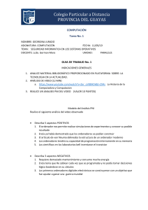 Tarea de Computación: Análisis PNI de la Historia de la Computación