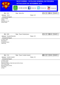 Catalogo Rickycorreo de Popurris