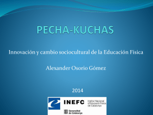 Innovación y cambio en Educación Física