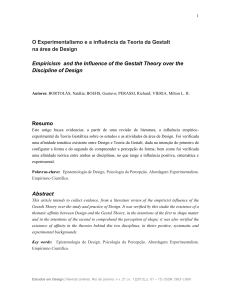 Gestalt e Design: Influência da Teoria da Gestalt no Design