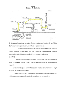 Cálculo de Cañerías de Gas: Guía Práctica
