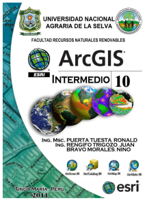 ArcGIS Intermedio: Teledetección y Modelado de Cuencas