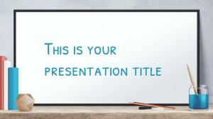 Presentation Template: Customizable & Engaging Slides