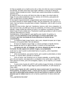 Analogía: Zanahoria, Huevo o Café ante la Adversidad