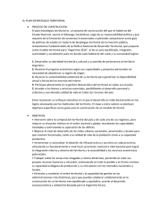 Plan Estratégico Territorial Argentino: Desarrollo y Objetivos
