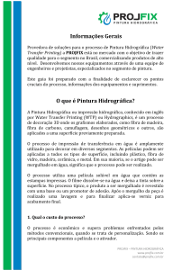 Pintura Hidrográfica: Guia Completo PROJFIX (WTP)