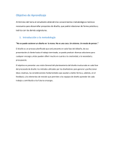 Metodología del Diseño: Introducción y Proceso Creativo
