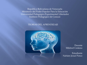 Conductismo: Teorías del Aprendizaje - Pavlov