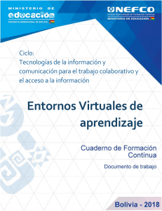 Entornos Virtuales de Aprendizaje: Cuaderno de Formación Continua