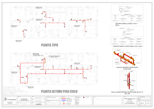 Plano de Sistema Contra Incendios - Diseño y Detalles