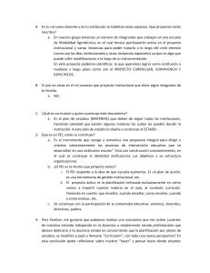 Currículo y PEI: Reflexiones sobre la Planificación Educativa