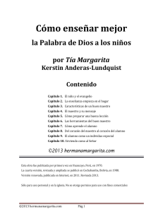 Cómo Enseñar la Palabra de Dios a Niños: Manual para Maestros