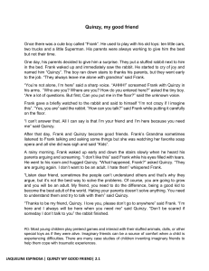 Quinzy, My Good Friend: A Children's Story