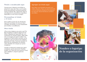 Customizable Educational Brochure Template