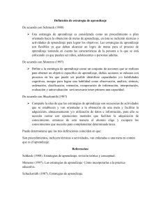 Estrategias de Aprendizaje: Definición y Técnicas