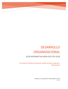 Guía NOM-035: Riesgos Psicosociales en el Trabajo