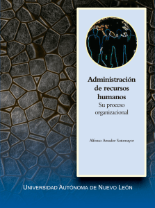 Administración de recursos humanos - Su proceso organizacional 2016