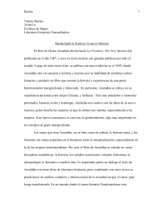 La Nueva Mestiza de Anzaldúa: Fronteras y Literatura Feminista