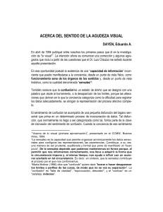 Agudeza Visual: Sentido y Percepción | Psicología