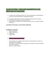 Análisis de Mercado Extranjero: Factores Clave y Estrategias