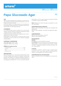 Papa Glucosado Agar: Medio de Cultivo para Hongos y Levaduras