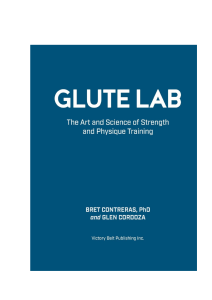 Glute Lab: Entrenamiento de Glúteos para Fuerza y Estética