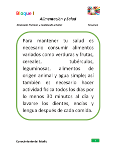 Alimentación y Salud: Resumen para Niños