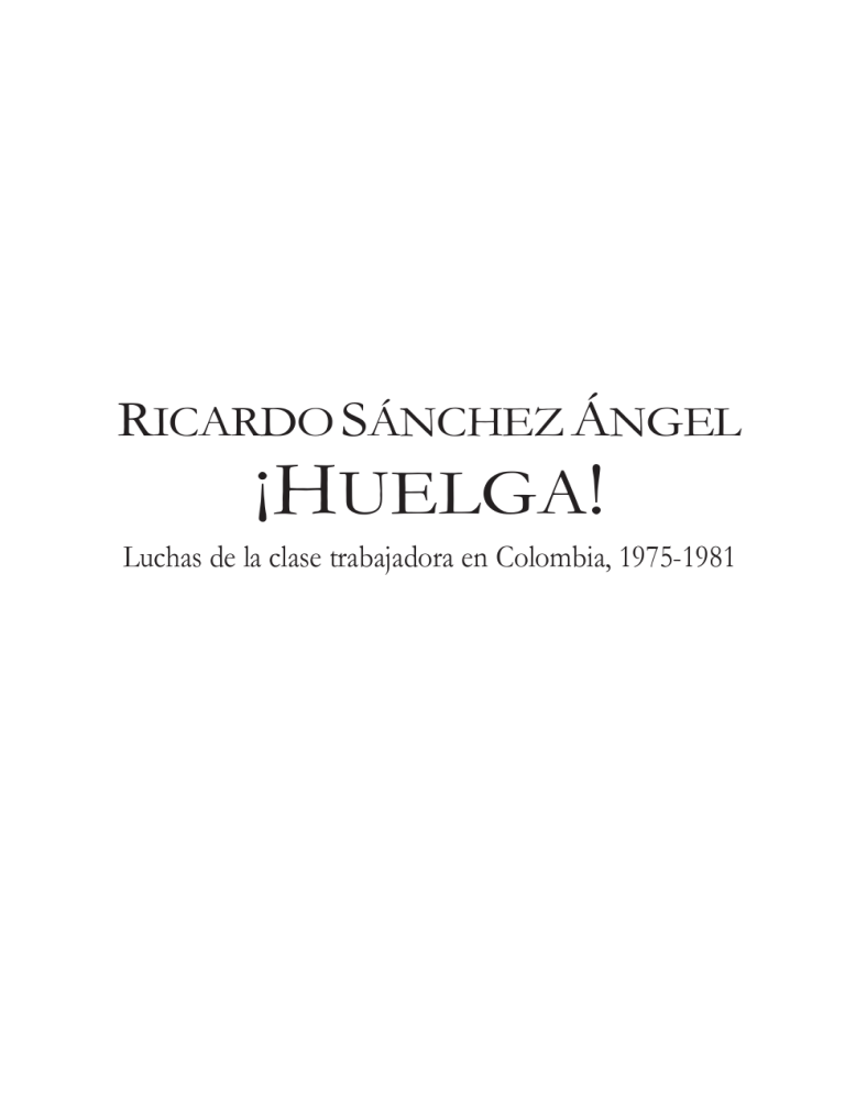 huelga