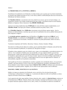 Prehistoria y Conquista Romana en la Península Ibérica