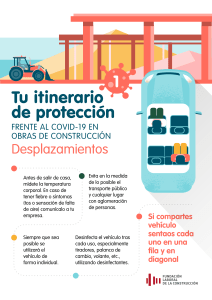 Protección COVID-19 en Construcción: Guía de Desplazamientos