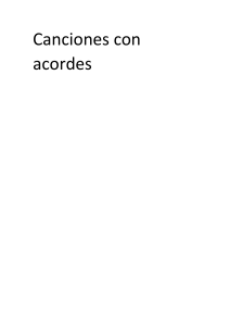 Canciones con acordes