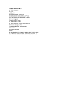 Guía para el Análisis de Obras Literarias