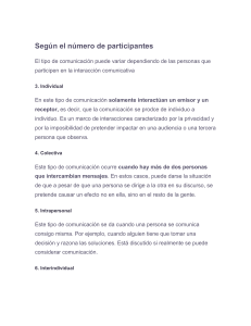Tipos de Comunicación: Guía Completa