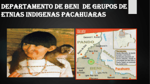 Pacahuara: Etnia Indígena del Beni, Bolivia