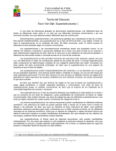 Superestructuras Textuales: Teoría del Discurso de Van Dijk