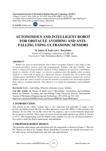 Autonomous Robot: Obstacle Avoidance & Anti-Falling